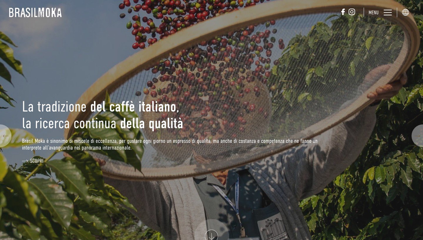 Brasil Moka – sito web